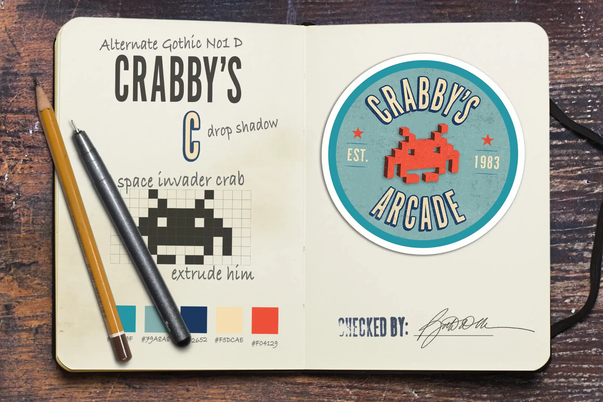crabby notebook