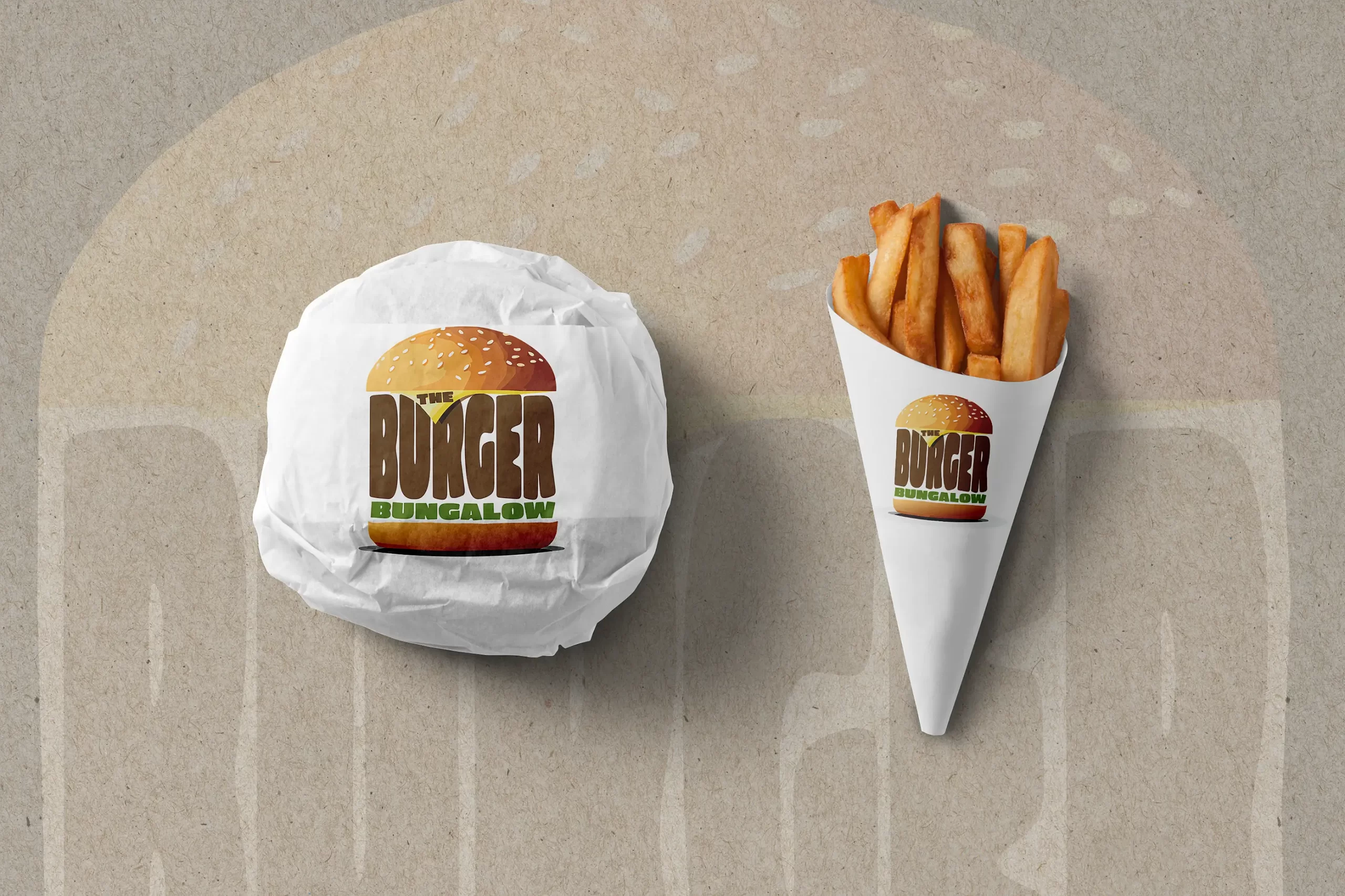 wrappersBurger Bungalow Mockups